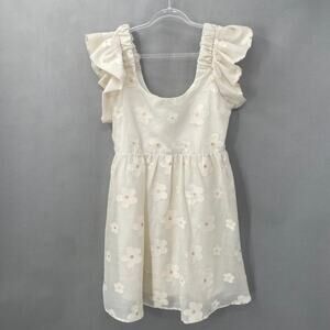 B10 New In Mini Dress Womens Large Cottagecore Swiftie Folklore Milkmaid